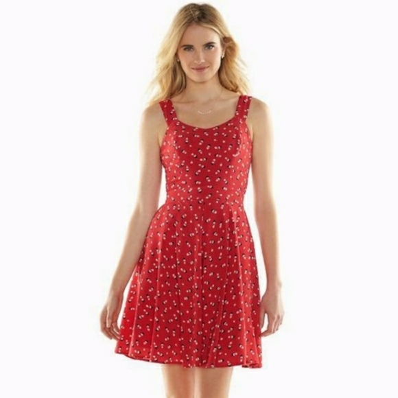 minnie mouse red dress